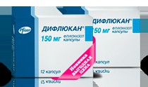 Дифлюкан капс. 150 мг 12 шт.